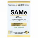 California Gold Nutrition, SAMe、 ブタンジスルホンから、400 mg、腸溶コーティング錠60個