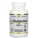 California Gold Nutrition, スポーツL-グルタミン、1,000mg、植物性カプセル60粒