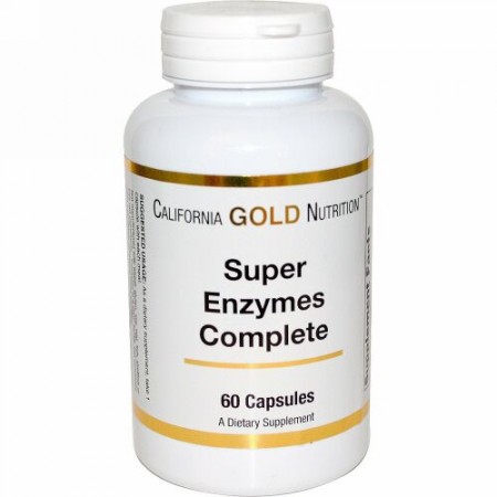 California Gold Nutrition, スーパーエンザイムコンプリート　60錠 (Discontinued Item)