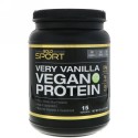 California Gold Nutrition, ベリーバニラ風味ビーガンプロテイン、エンドウ豆＆玄米、ダイズ不使用、遺伝子組み換え作物不使用、454 g（16 oz） (Discontinued Item)