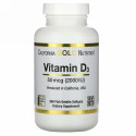California Gold Nutrition, ビタミンD3、50mcg（2,000IU）、魚ゼラチンソフトジェル360粒