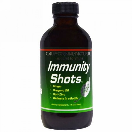 California Natural, 免疫ショット、 4 fl oz (118 ml) (Discontinued Item)