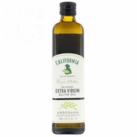 California Olive Ranch, エキストラバージンオリーブオイル、アルボサナ、500ml