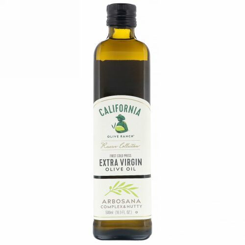 California Olive Ranch, エキストラバージンオリーブオイル、アルボサナ、500ml