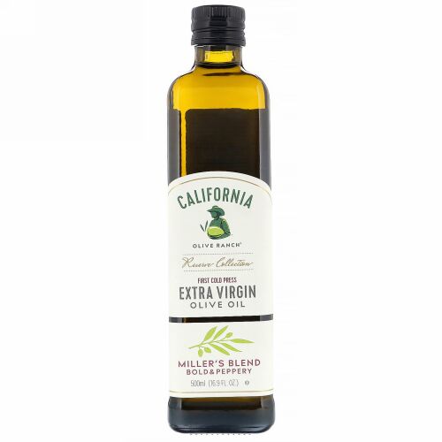 California Olive Ranch, Extra Virgin Olive Oil, Miller's Blend, 16.9 fl oz (500 ml)