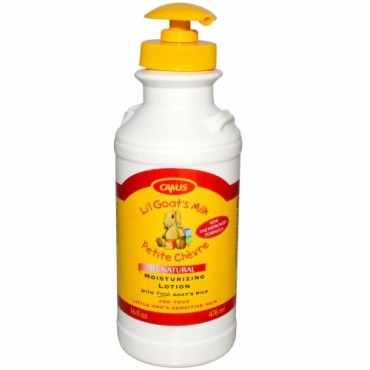 Canus, Li'l Goat's Milk, Moisturizing Lotion, 16 fl oz (476 ml) (Discontinued Item)