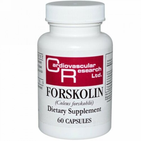 Cardiovascular Research, フォルスコリン, 60カプセル