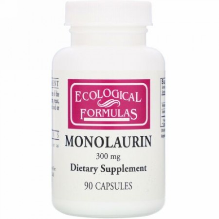 Cardiovascular Research, モノラウリン、300 mg、90カプセル
