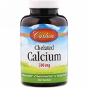 Carlson Labs, キレート化カルシウム、500 mg、180錠