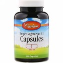 Carlson Labs, エンプティベジタリアン #1カプセル、 200カプセル