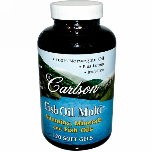 Carlson Labs, フィッシュオイルマルチ 120ソフトジェル (Discontinued Item)