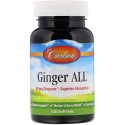 Carlson Labs, Ginger All, 120 Soft Gels (Discontinued Item)