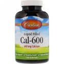 Carlson Labs, 液体封入Cal-600、600 mg、100ソフトジェル