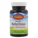 Carlson Labs, 葉酸メチル、400mcg、植物性カプセル90個 (Discontinued Item)