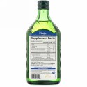 Carlson Labs, Norwegian Cod Liver Oil、レギュラー・無風味、16.9 fl oz (500 ml)