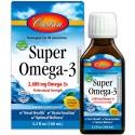 Carlson Labs, スーパーオメガ3、天然レモンフレーバー、2600 mg、3.3 fl oz (100 ml) (Discontinued Item)