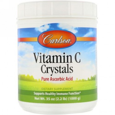 Carlson Labs, Vitamin C Crystals, 2.2 lb (1000 g) (Discontinued Item)
