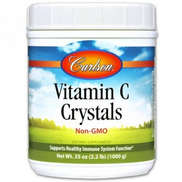 Carlson Labs, ビタミン C クリスタル、 35 oz (1000 g) (Discontinued Item)