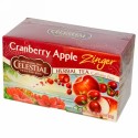 Celestial Seasonings, ハーブティー、クランベリー＆アップルジンジャー、 カフェインフリー、 ティーバッグ20包、 1.5オンス (42 g)