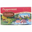 Celestial Seasonings, ハーブティー, ペパーミント, カフェインフリー, 20ティーバック , 1.1 oz (32 g)