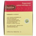 Celestial Seasonings, ハーブティー, ペパーミント, カフェインフリー, 20ティーバック , 1.1 oz (32 g)
