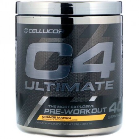 Cellucor, C4 Ultimate, Pre-Workout, Orange Mango, 26.8 oz (760 g) (Discontinued Item)