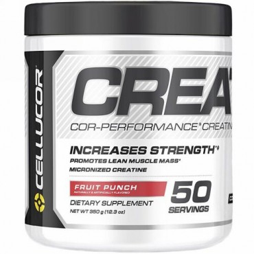 Cellucor, コー-パフォーマンス クレアチン、フルーツパンチ、12.3 oz (350 g) (Discontinued Item)