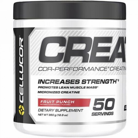 Cellucor, コー-パフォーマンス クレアチン、フルーツパンチ、12.3 oz (350 g) (Discontinued Item)