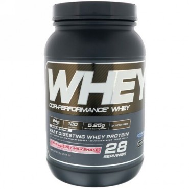 Cellucor, コアパフォーマンス・ホエイ、ストロベリーミルクシェイク、2.01ポンド(913g) (Discontinued Item)