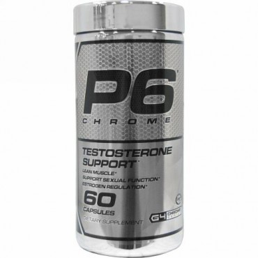 Cellucor, P6 Chrome, Testosterone Support, 60 Capsules (Discontinued Item)
