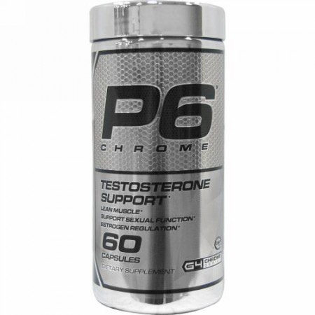 Cellucor, P6 Chrome, Testosterone Support, 60 Capsules (Discontinued Item)
