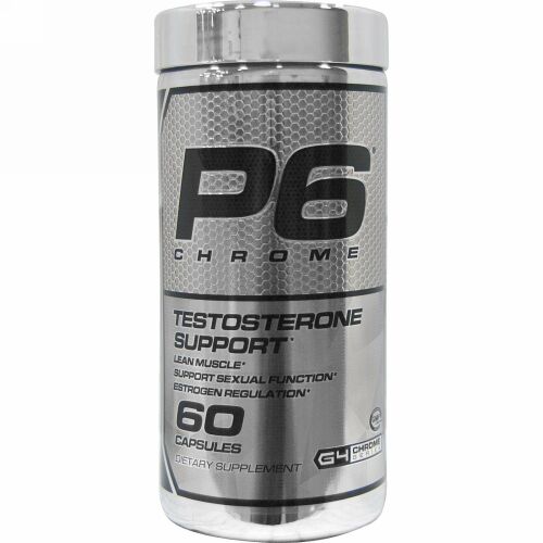 Cellucor, P6 Chrome, Testosterone Support, 60 Capsules (Discontinued Item)