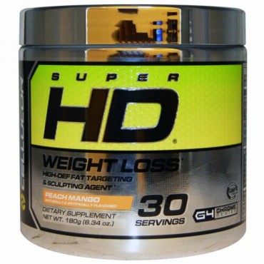 Cellucor, Super HD, Weight Loss, Peach Mango, 8.34 oz (180 g) (Discontinued Item)