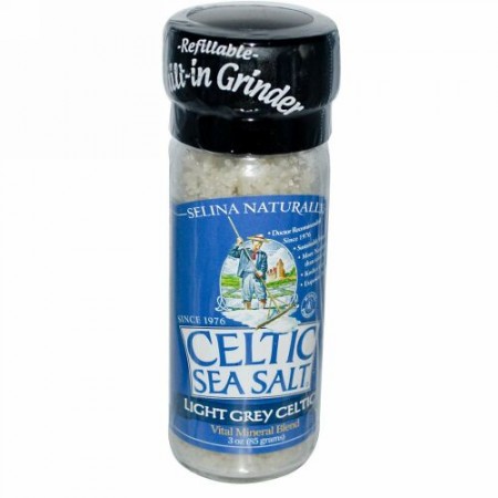 Celtic Sea Salt, ライトグレイセルティック, 3 オンス (85 g)