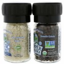 Celtic Sea Salt, ミニミックスグラインダーセット、Light Grey Celtic（ライトグレーケルティック）ソルト＆ペッパー用グラインダー、82g（2.9オンス）