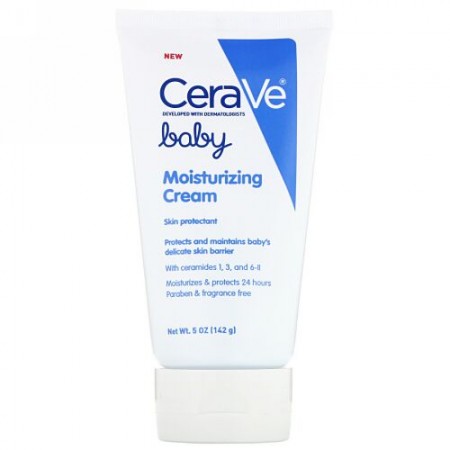 CeraVe, Baby Moisturizing Cream, 5 oz (142 g) (Discontinued Item)