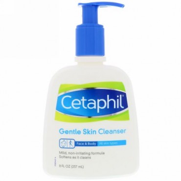 Cetaphil, ジェントルスキンクレンザー, 8液量オンス (237 ml)