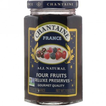 Chantaine, デラックスプリザーブス、4種のフルーツ、11.5 oz (325 g) (Discontinued Item)