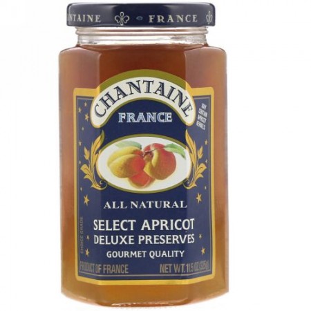 Chantaine, デラックスプリザーブス、セレクトアプリコット、11.5 oz (325 g) (Discontinued Item)