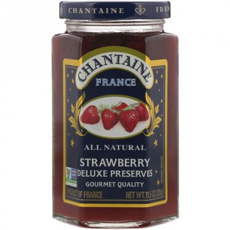 Chantaine, デラックス・プリザーブス（ジャム）、イチゴ、 11.5オンス (325 g) (Discontinued Item)