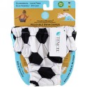 Charlie Banana, 再利用可能なスイムダイパー（おむつ）、サッカー、Mサイズ、1枚 (Discontinued Item)