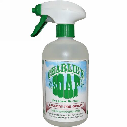 Charlie's Soap, ランドリー・プレ・スプレー, 16.9 液量オンス (500 ml) (Discontinued Item)
