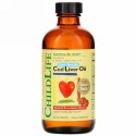 ChildLife, チャイルドライフ, タラ肝油, 天然イチゴ風味, 8fl oz (237 ml)