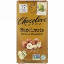 Chocolove, ヘーゼルナッツ入りミルクチョコレート、ココア33％、90g（3.2オンス）