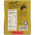 Chocolove, Peanut Butter Cups, Dark Chocolate, 55% Cocoa, 12- 2 Cup Packs, 1.2 oz (34 g) Each (Discontinued Item)