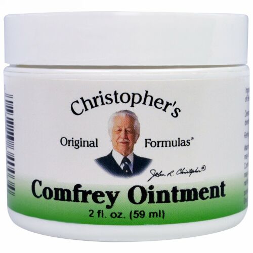 Christopher's Original Formulas, ヒレハリソウ軟膏, 2 液量オンス (59 ml)