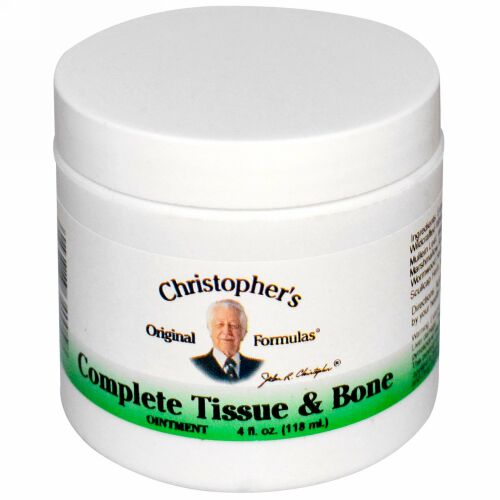 Christopher's Original Formulas, コンプリート・ティッシュ&ボーン・オイントメント(軟膏）、 4 液量オンス (118 ml)