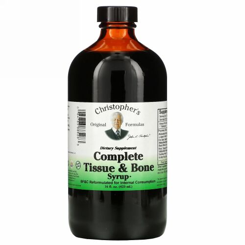 Christopher's Original Formulas, コンプリート・ティッシュ & ボーン・シロップ, 16 液量オンス(423 ml)
