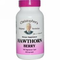 Christopher's Original Formulas, Hawthorn Berry, 450 mg, 100 Vegetarian Caps