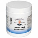 Christopher's Original Formulas, ハーブ系歯と歯茎のパウダー、 2 オンス